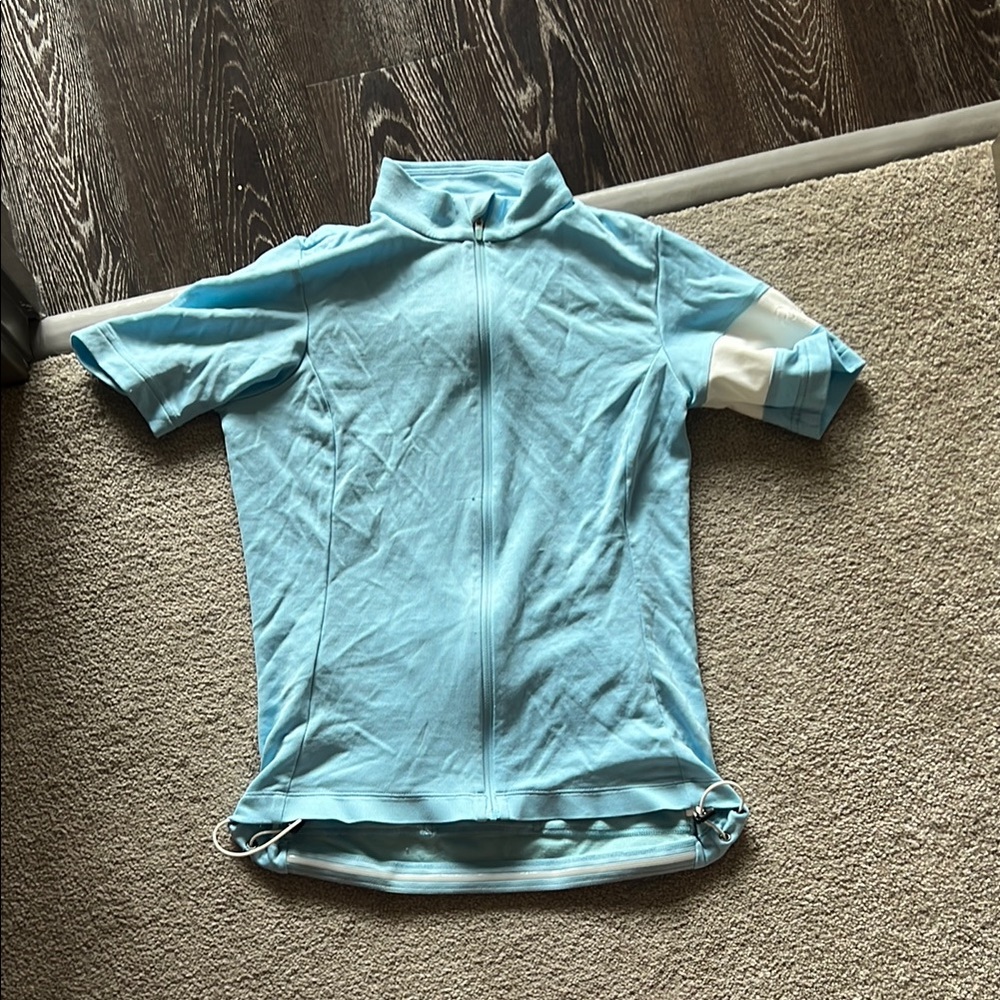 Light Blue Cycling Jersey